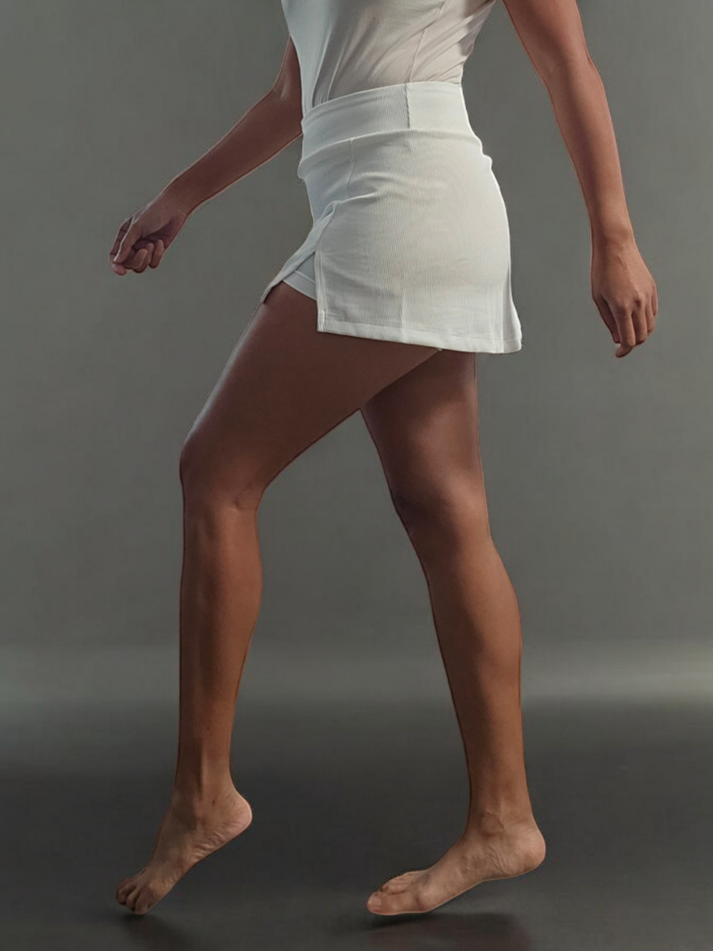 Peek-a-boo skorts