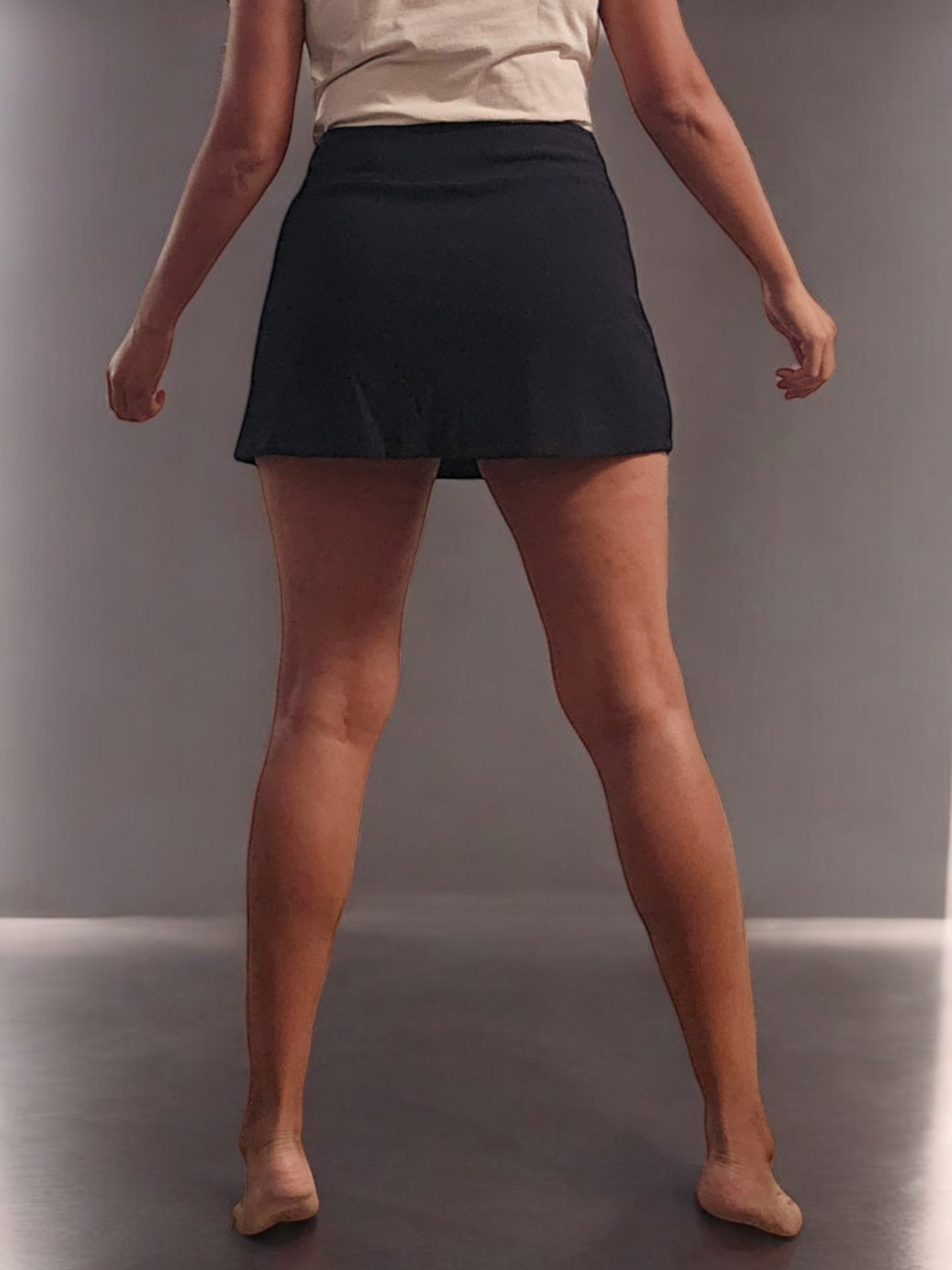 Peek-a-boo skorts