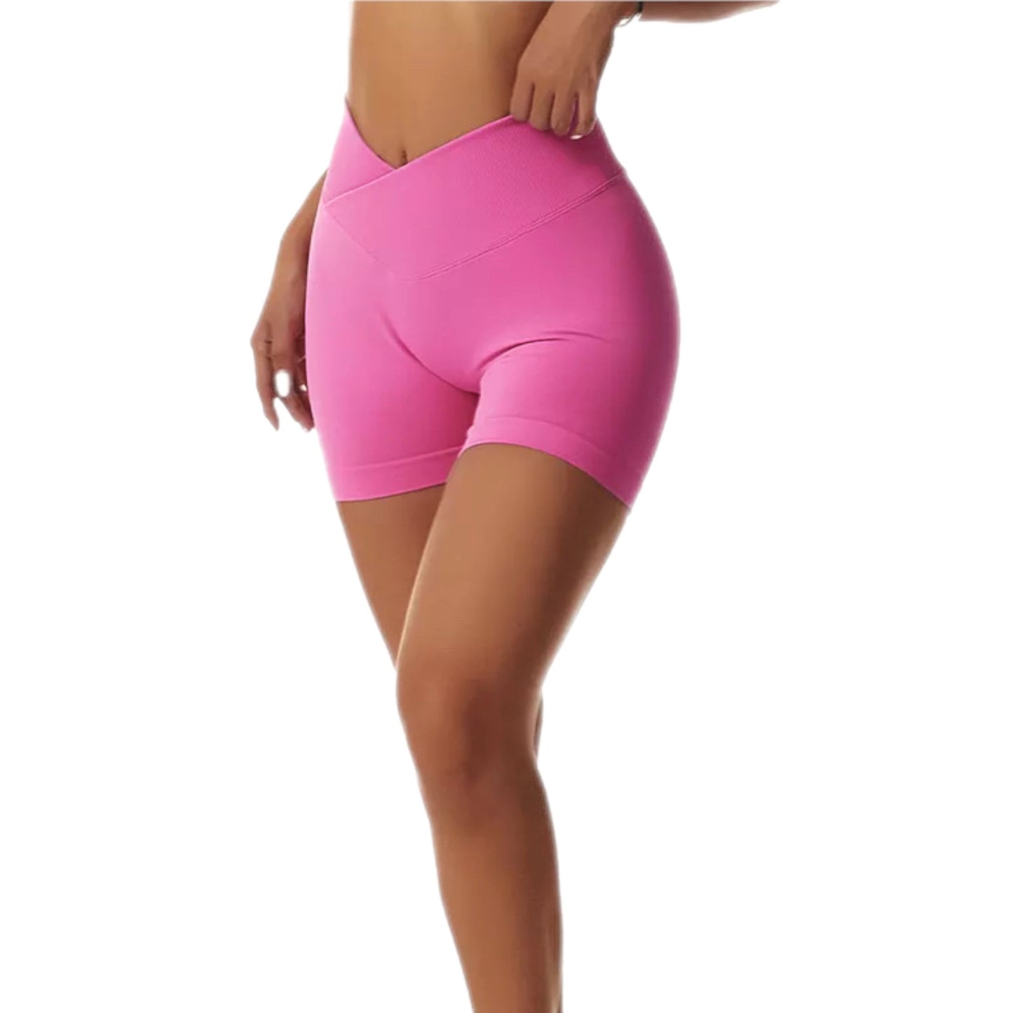 "Taylor" High Waist Scrunch Yoga Shorts - Iron and Stone Fitness