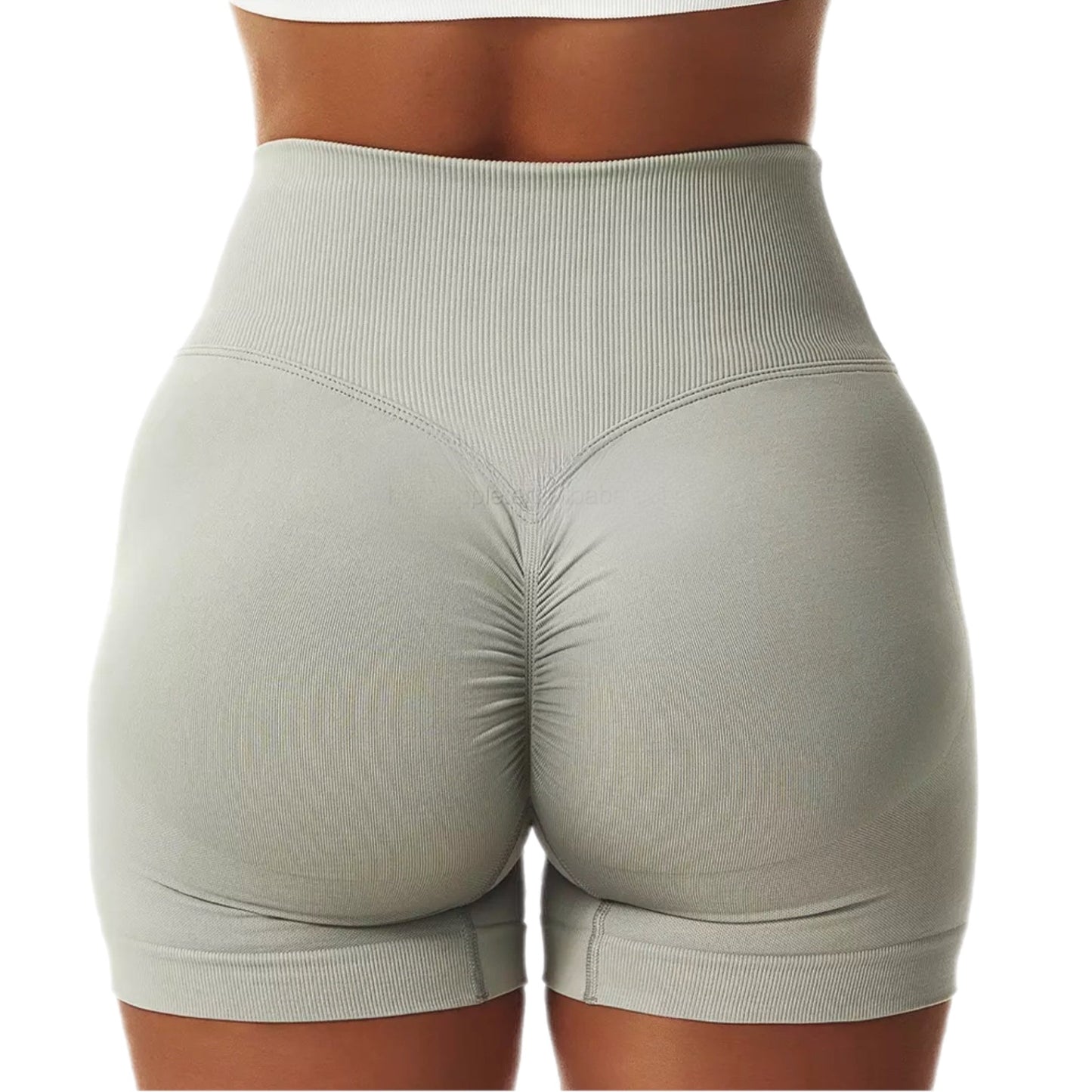 "Taylor" High Waist Scrunch Yoga Shorts - Iron and Stone Fitness