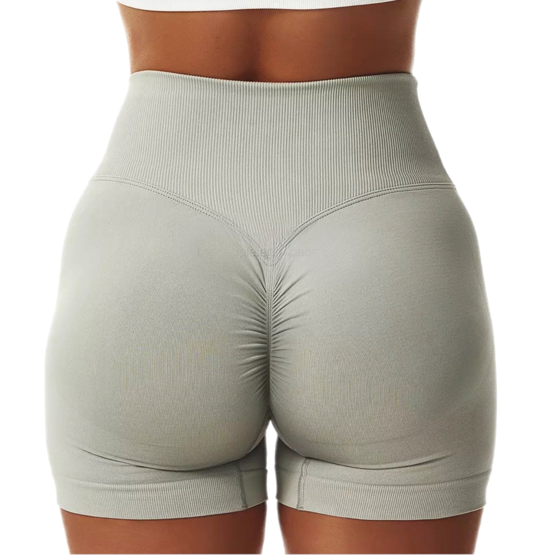 "Taylor" High Waist Scrunch Yoga Shorts - Iron and Stone Fitness