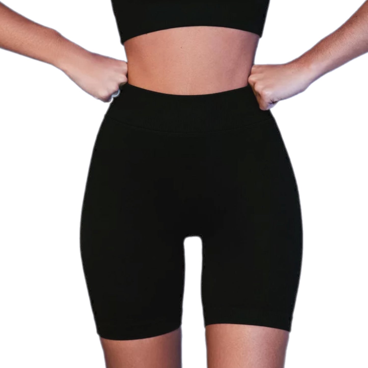 "HRH" Seamless Ribbed Yoga Set