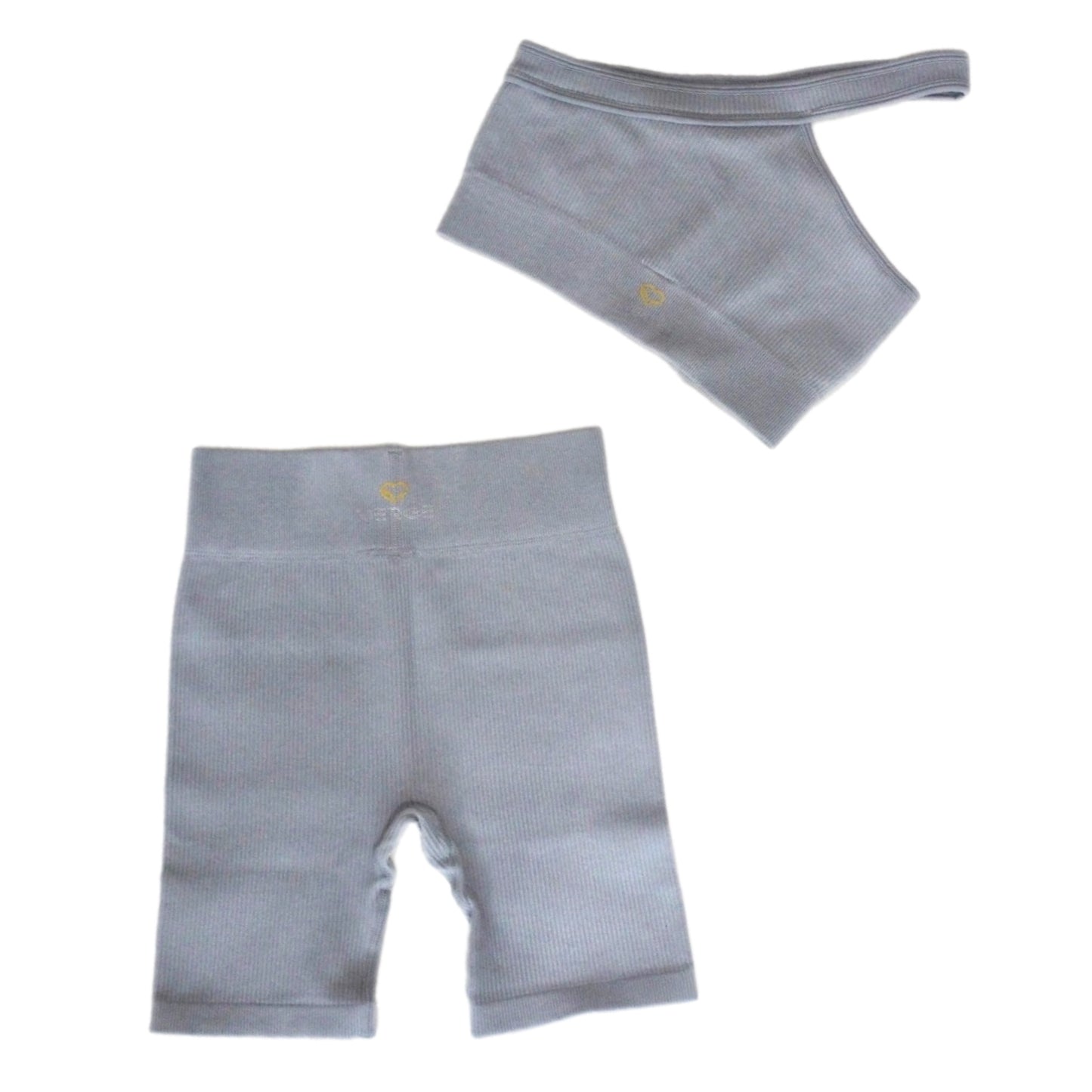 "HRH" Seamless Ribbed Yoga Set