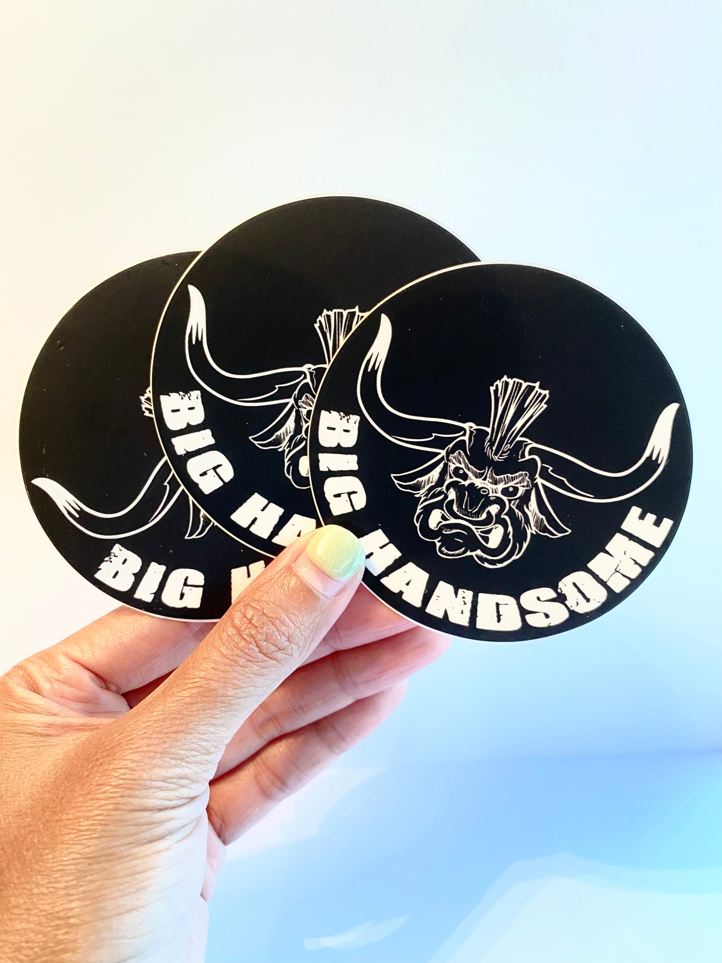 Big Handsome Sticker
