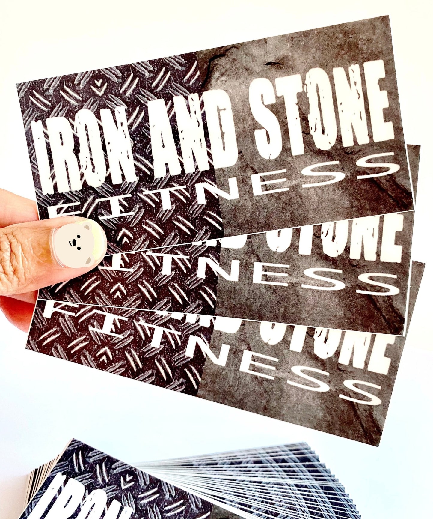 IASF 4x2 Sticker - Iron and Stone Fitness