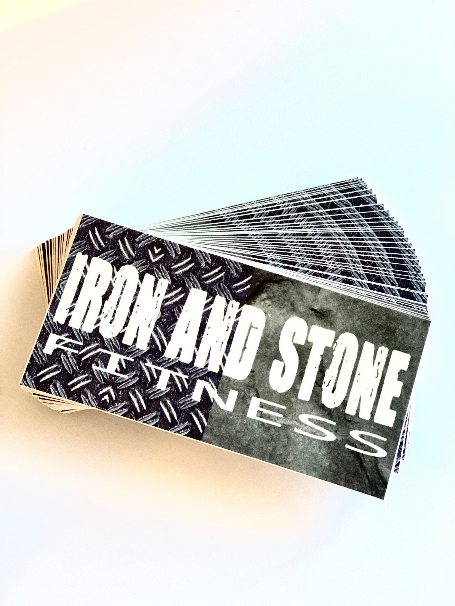 IASF 4x2 Sticker - Iron and Stone Fitness