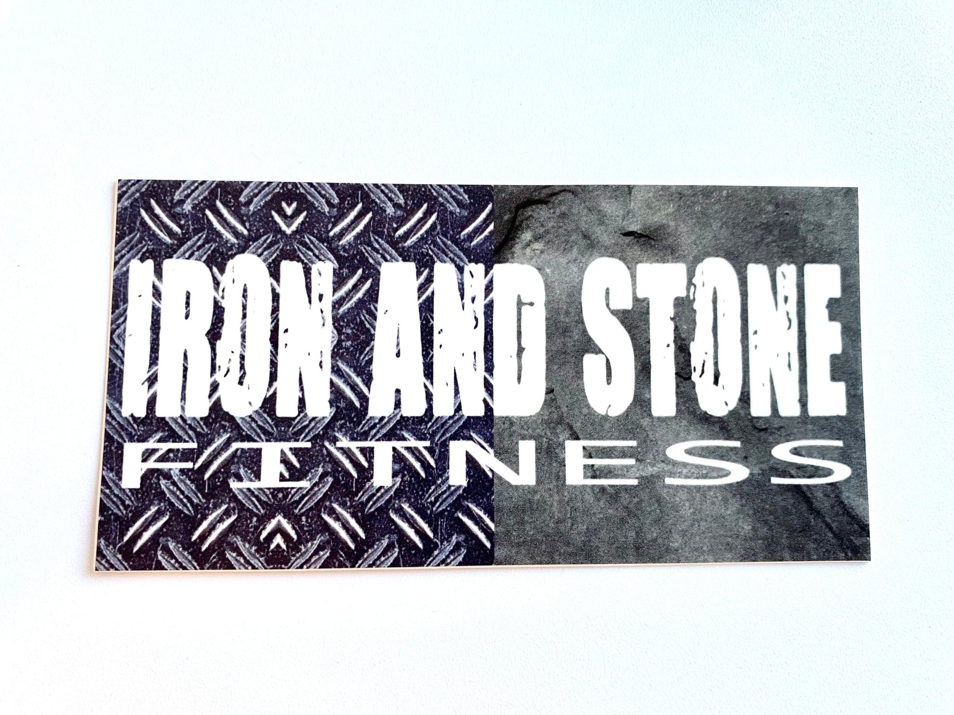 IASF 4x2 Sticker - Iron and Stone Fitness